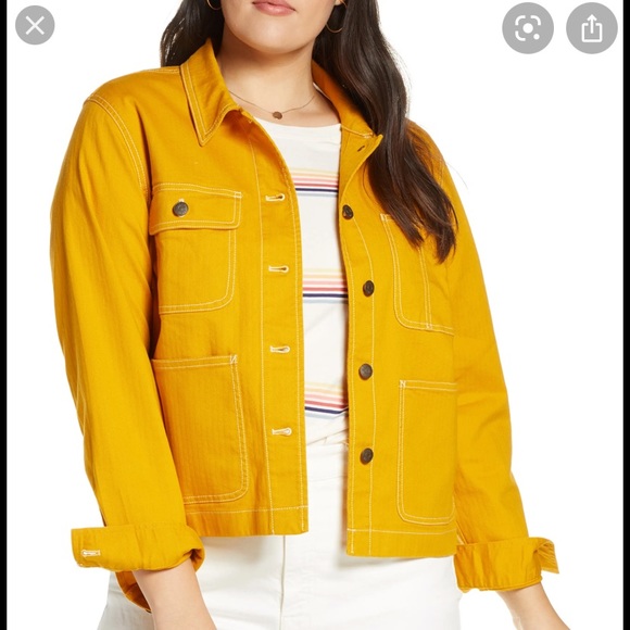 madewell yellow jacket